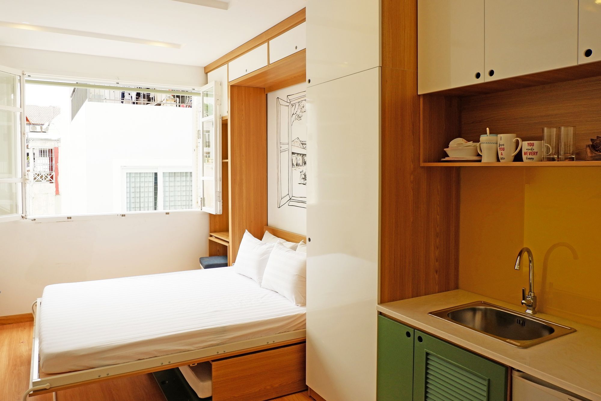 Saigon Corner House Appartement Ho Chi Minh-stad Buitenkant foto